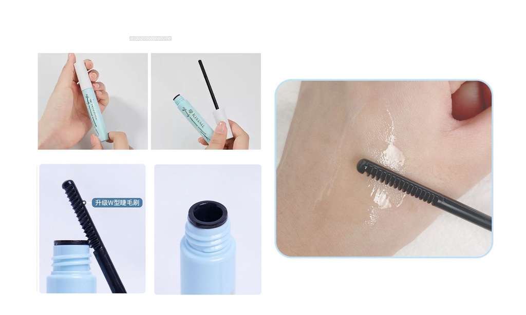 Mô tả Mascara Tẩy Trang Kissme Heroine Make Speedy Mascara Remover 6.6ml Không Kích Ứng - 6