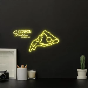 Đèn Trang Trí Led Neon Sign Hình Miếng PIZA