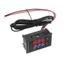 Đồng hồ hiển thị nhiệt độ nước và điện áp 12V/ 24V dành cho ô tô