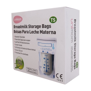 Túi đựng sữa mẹ Unimom Compact không có BPA 210ml (30túi/Hộp) UM870251