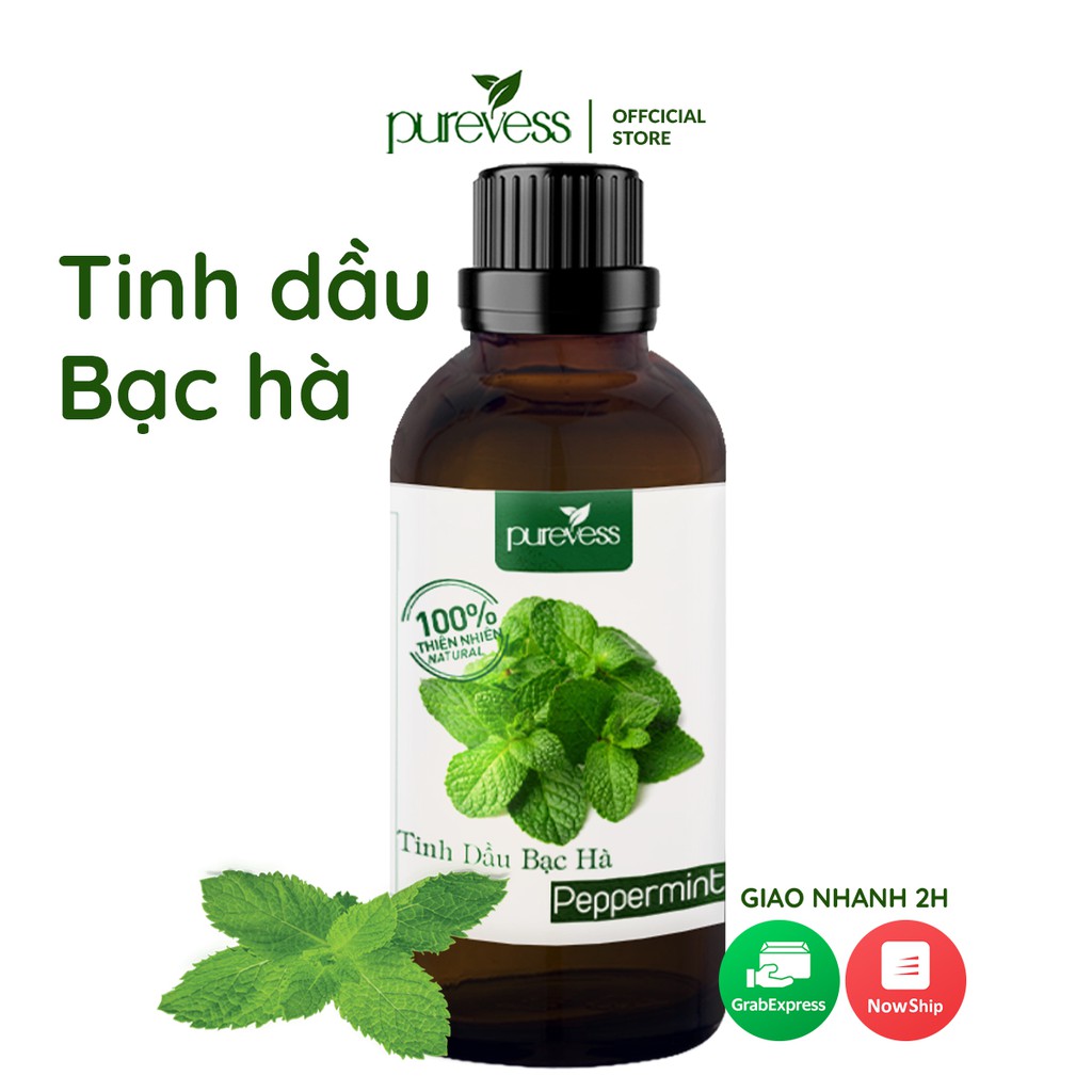 Tinh Dầu Bạc Hà Purevess - Hình ảnh thực tế