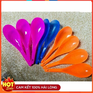 Muỗng Múc Cơm Canh Nhựa PP Rẻ , Bền , Đẹp