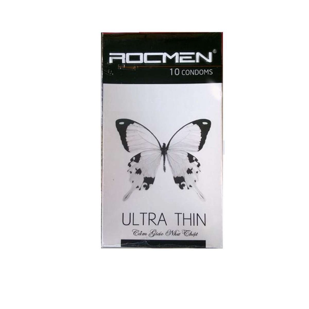 Ảnh Bao Cao Su Mỏng Rocmen Trắng combo 3 Hộp 12bao 1