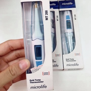 Nhiệt Kế Điện Tử Microlife MT200 Dạng Bút Đầu Mềm Cho Bé | Minizon Kids