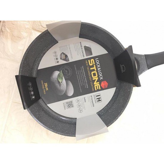 Nồi Chảo chống dính phủ Ceramic LocknLock Stone Pot LCA dùng được bếpn từ, nhiều dung tích - K-MALL