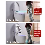 Bồn cầu thông minh Xiaomi 502Z Kết nối APP MiHome phiên bản tiếng Việt Toilet Bệ xí Bồn Tiêu cảm ứng tự động hoàn toàn — ảnh 3