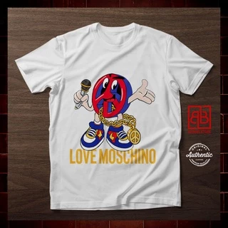 Áo Thun Nam đang hot M.o.s.c.h.i.n.o_3 Booboo mẫu mới 2021 hấm hút mồ hôi hình in sắc nét không xù lông