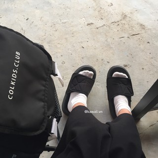 [Có sẵn size nam nữ] Basic SLIPPERS - Dép quai ngang nam nữ cao cấp Kawaii Viet Nam ( ảnh thật shop tự chụp )