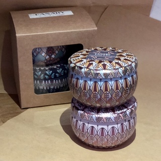 Nến cặp Cinnamon & Frankincense - Quế & Trầm hương