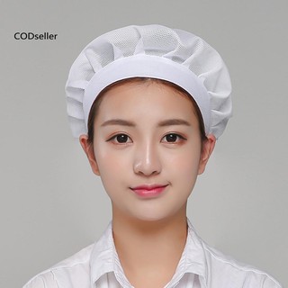 Mũ đầu bếp thoáng khí có thể điều chỉnh kích thước tiện dụng