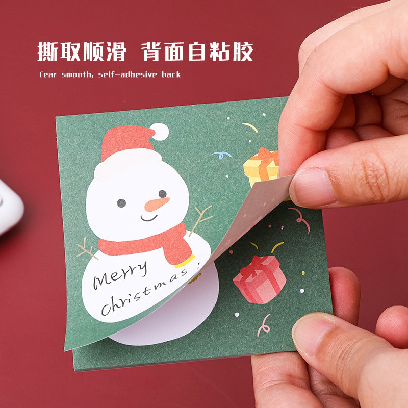 Note Ghi Chú Noel 8X8Cm 50 Tờ