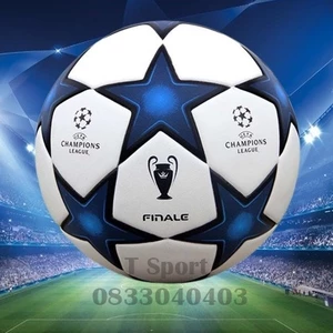 Quả bóng đá Champions số 5 +Tặng kèm kim bơm và túi lưới - Banh bóng đá cho thiếu niên