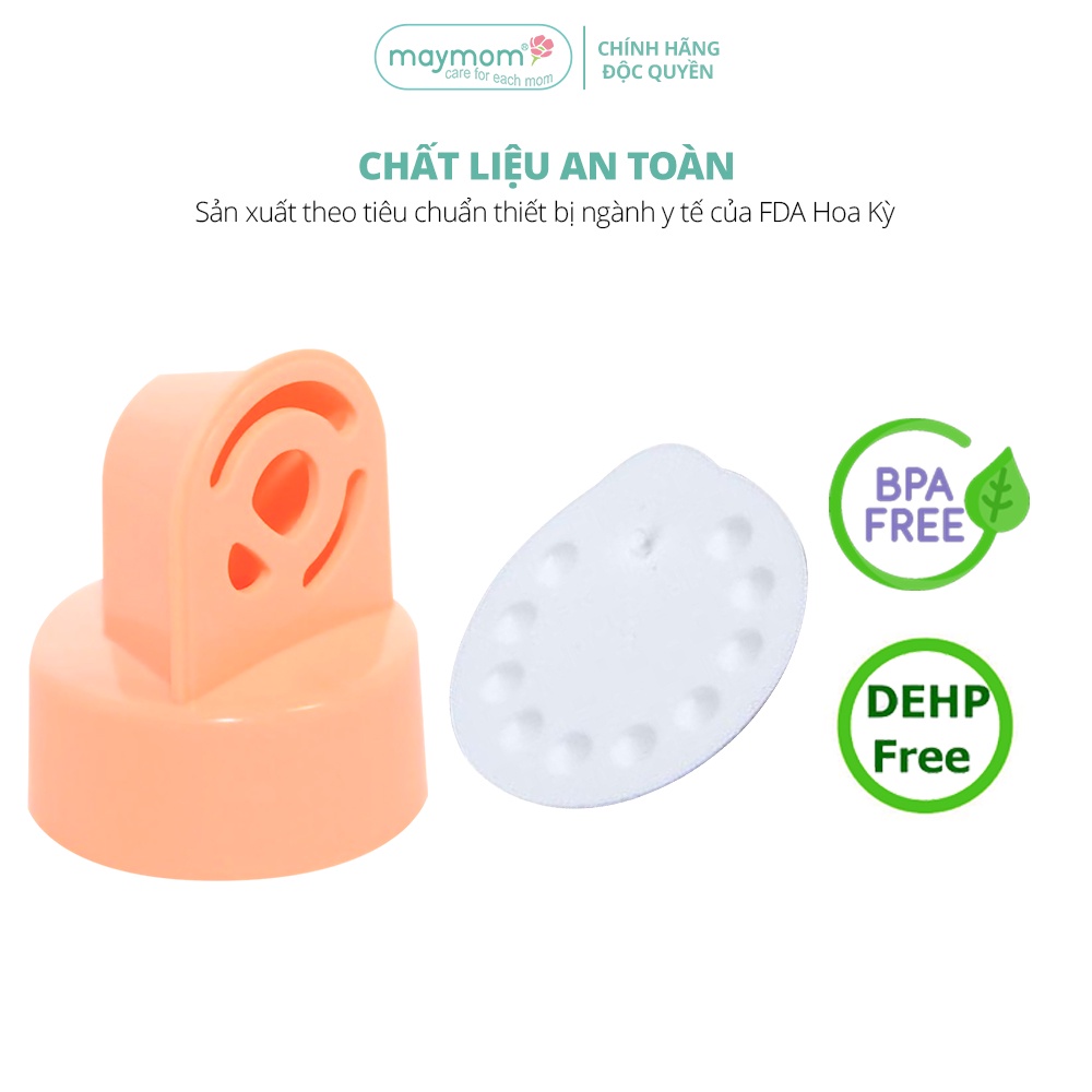 Mô tả Bộ Van Trắng Van Vàng Maymom Dùng Cho Máy Hút Sữa Medela Pump, Harmony, Swing, Mini Electric, Symphony - 6