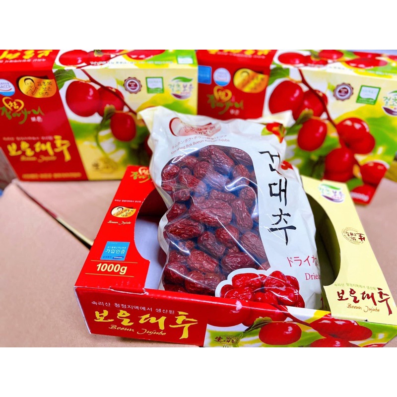 [Hộp 1kg] ❤TÁO ĐỎ SẤY KHÔ❤️Hàn Quốc❤️