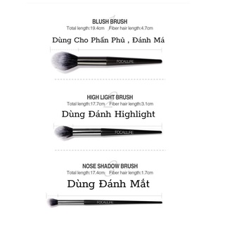 [Y154] Bộ 6 cọ trang điểm FOCALLURE