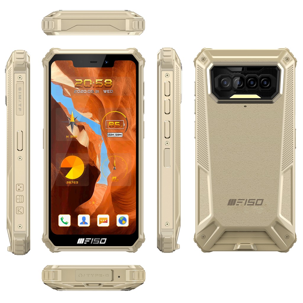 Điện thoại Oukitel F150 B2021(chống nước,chống va đập,Ram 6Gb,Rom