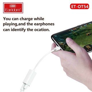 JACK CHUYỂN ĐỔI 2IN1 LIGHTNING EARLDOM OT54 chính hãng