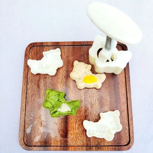Cc 50g Chất Liệu Nhựa Khuôn Bánh Trung Thu Hình Ngựa Tem Bánh Trung Thu DIY Dụng Cụ Nướng Bánh