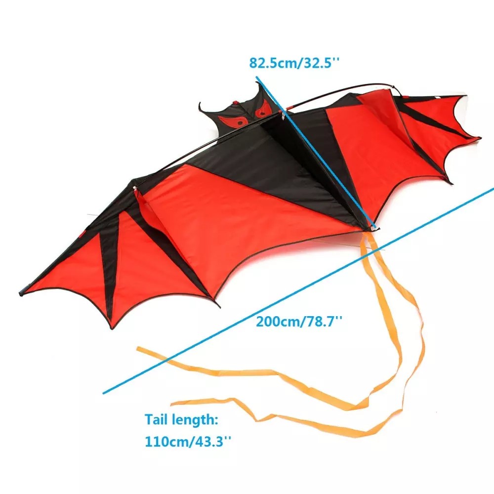 Đồ Chơi Diều Bay 150Cm/78.7 ''Đồ Chơi Diều Dơi Khổng Lồ Cho Hoạt Động Ngoài Trời Quà Tặng Cho Trẻ Em