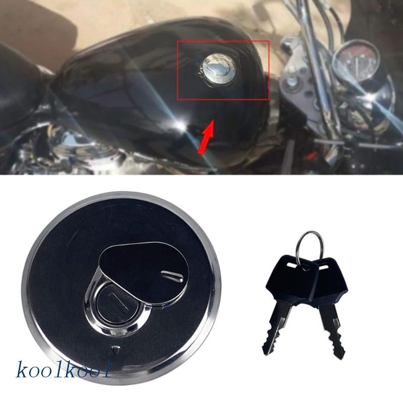 Bộ Nắp Đậy Bình Xăng + Chìa Khóa Cho Xe Mô Tô Kool GN250 GN125 GN 125 250