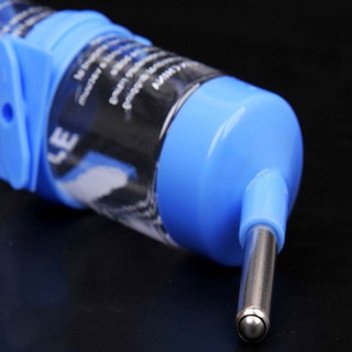 80 / 125 / 250 / 500ml Hamster Treo Đồ Uống Bình Nước Thú Cưng Sóc Thỏ Uống Nước Cốc 4 Màu