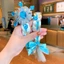 YT4 Frozen Elsa Công Chúa Tóc Giả Dây Tóc Tóc Dây Buộc Tóc Kẹp Tóc Cho Trẻ Em Bé Gái Kỳ Lân Nơ Nút Kẹp Tóc Băng Đô H