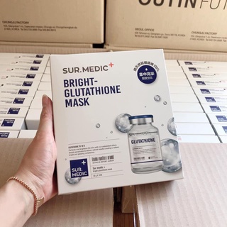 (Hộp) Mặt Nạ Dưỡng Trắng SURMEDIC Bright Glutathione Mask 30g