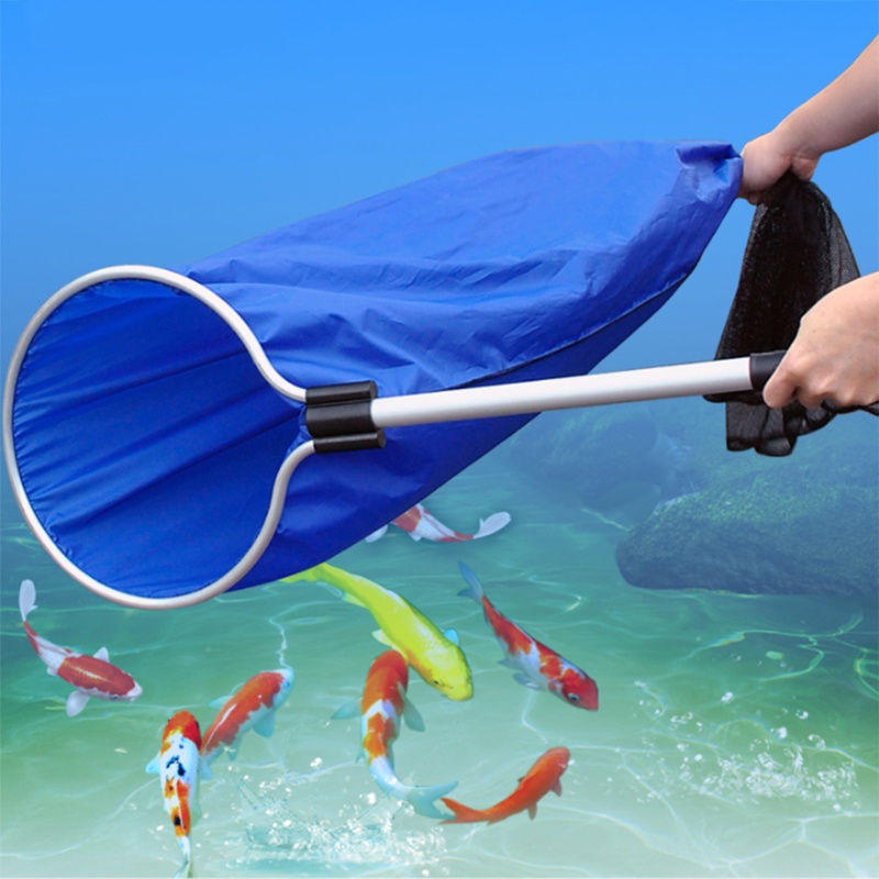 Vợt lưới bắt cá Koi Nhật Bản mềm mại tiện lợi