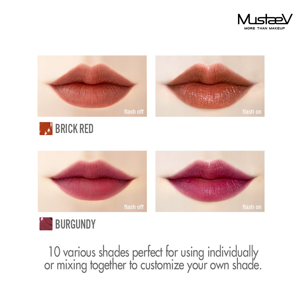 Ảnh Mustaev LIP 10 LIP PRO PALETTE (1,5g x 10 màu) 3
