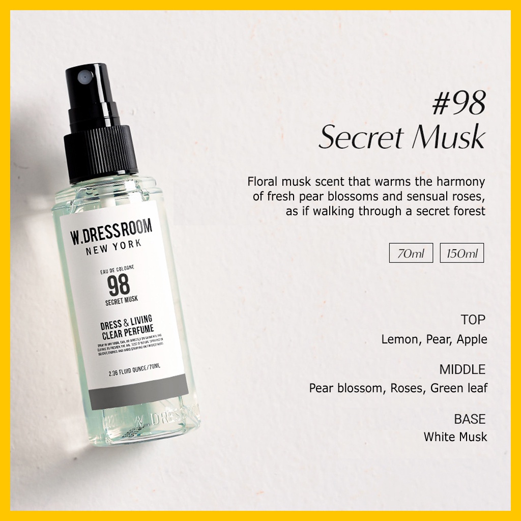 Nước Hoa Trong Suốt Secret Musk 70ml Shopee