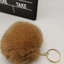 GODD 1 Chiếc 8cm Giả Lông Túi Móc Khóa Pompom Xe Móc Khóa Trang Sức Ba Lô Quyến Rũ