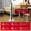 Máy sưởi gốm không khô da 10-25m2 FUJIHOME Nhập Khẩu, quạt sưởi ấm phòng khách ngủ an toàn tiết kiệm điện tự ngắt