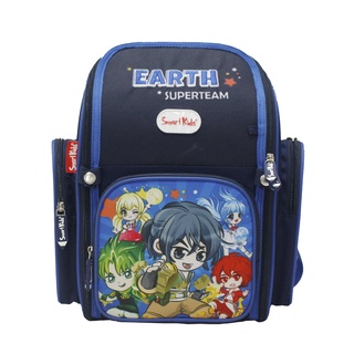 [5 mẫu] Balo Smartkids chống gù cho học sinh cấp 1 Super Team