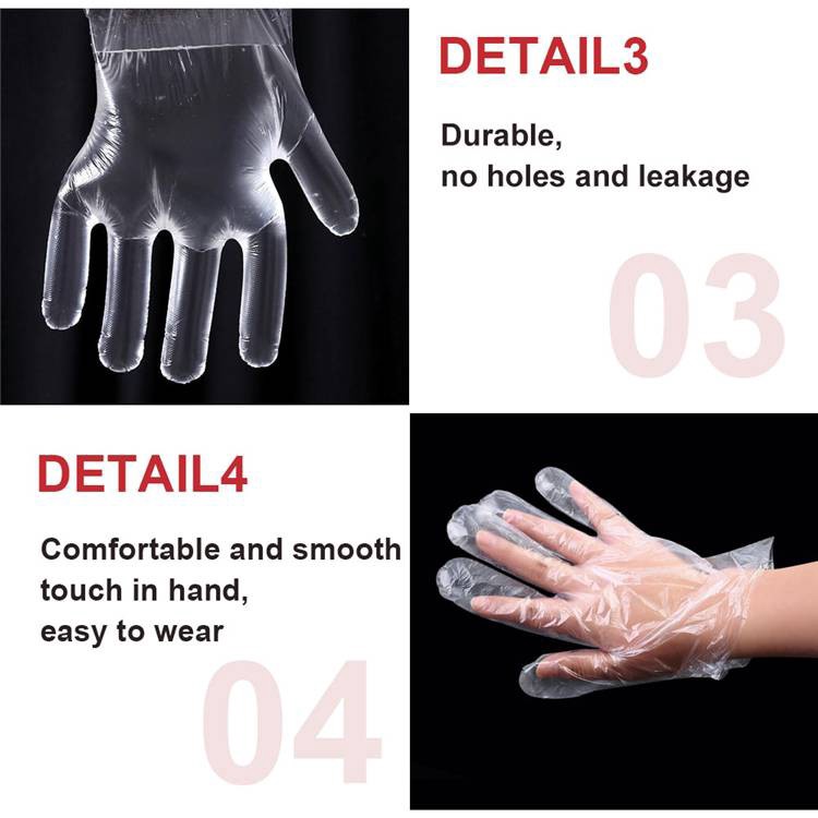 Set 100 Găng Tay Y Tế Bằng PE Sử Dụng Một Lần Đa Năng