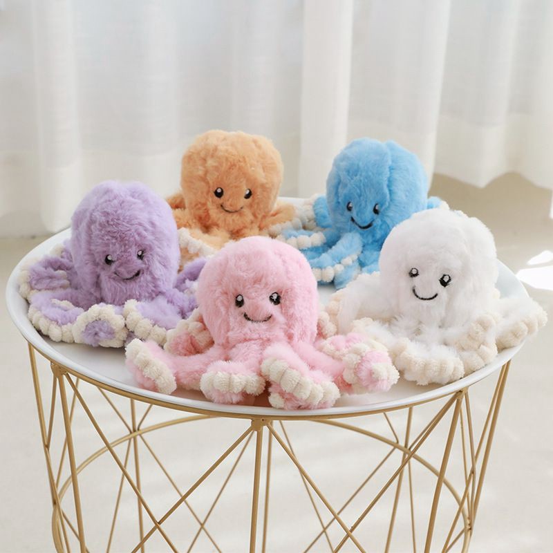 Bạch Tuộc Dễ Thương Sang Trọng Đồ Chơi Nhồi Bông Gối Sang Trọng Động Vật Búp Bê Trẻ Em