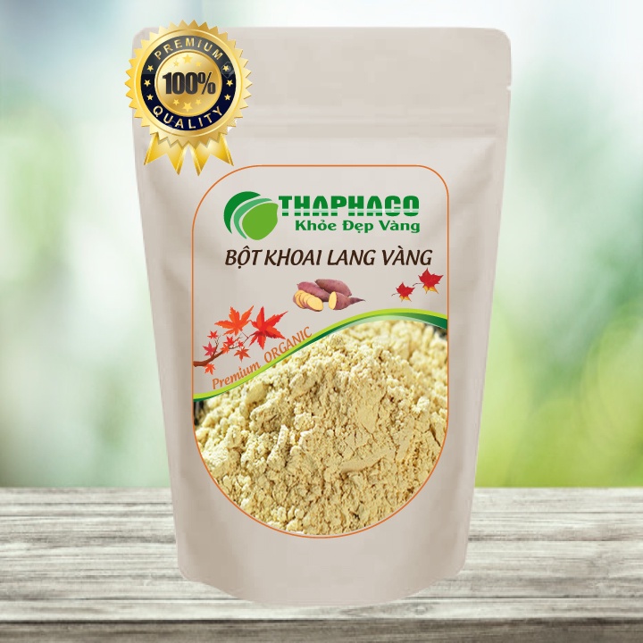 [HCM] Bột Khoai Lang Vàng 100g Nguyên Chất THAPHACO