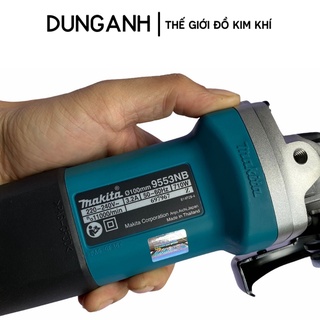 Máy mài góc Kim Khí Dung Anh, máy mài cầm tay Makita 9553NB, 9553B chính hãng bảo hành 12 tháng