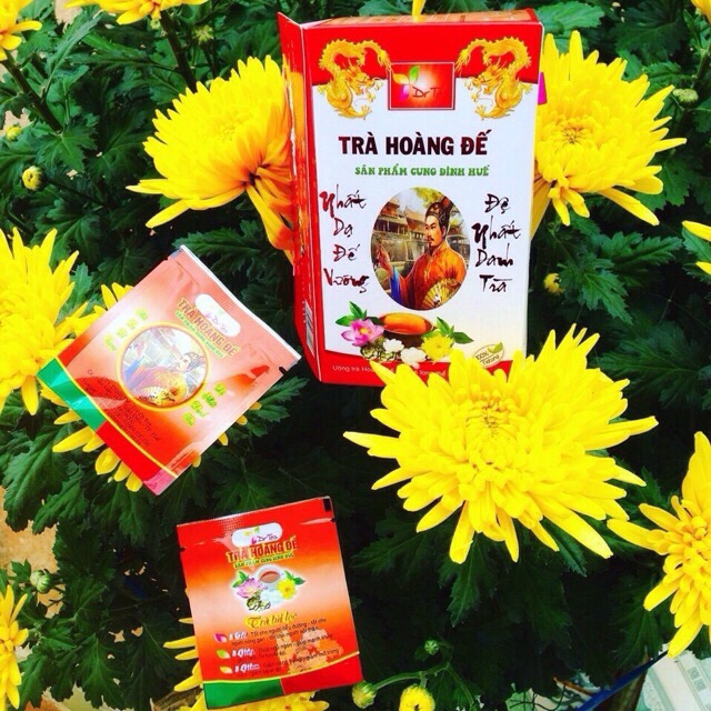 Trà Hoàng Đế Túi Lọc (2,5g x 30 gói) - Đặc sản Huế