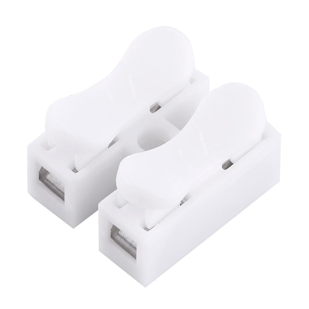 Bộ 100 đầu nối cáp dây 10A 220V 2 Pin 167