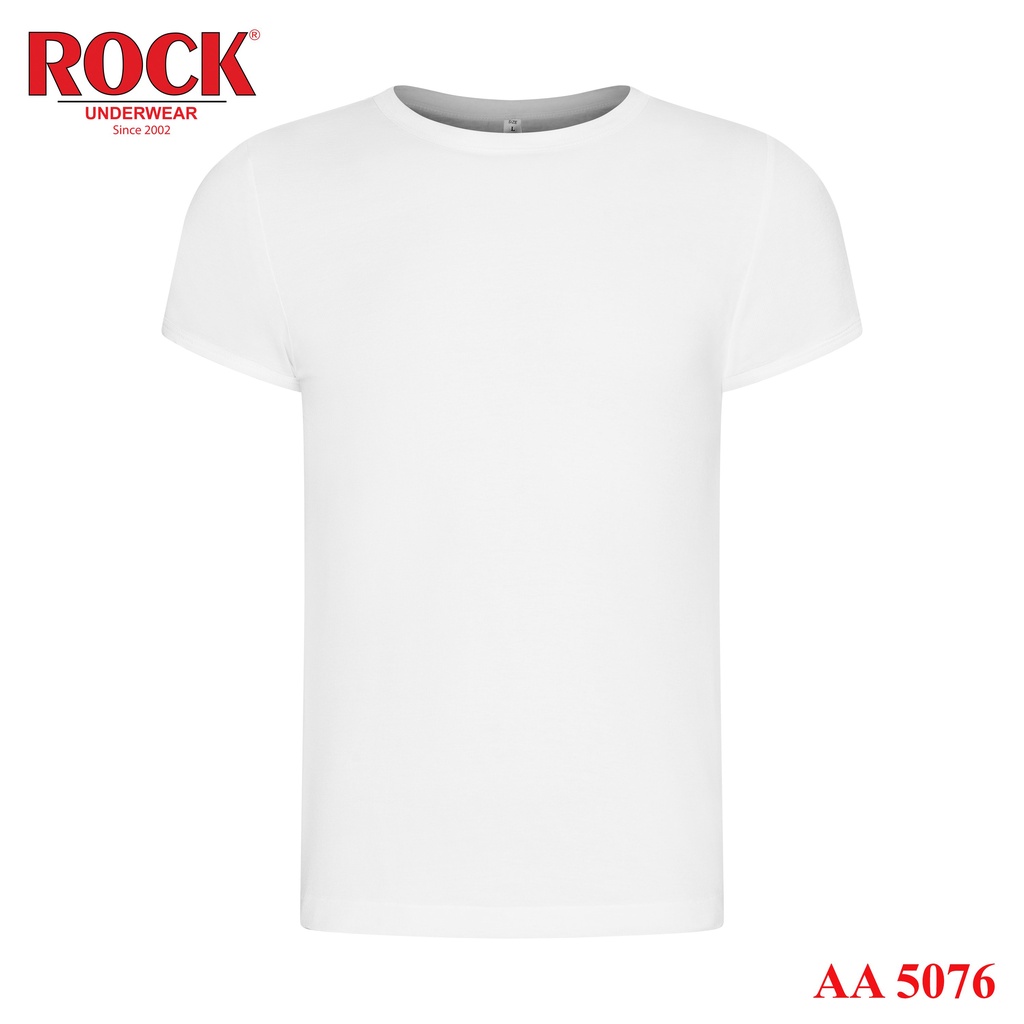 Combo 5 áo thun cotton ROCK 5076 thấm hút tốt, bo ngực, mạnh mẽ, cá tính mặc nhà, mặc lót, tập gym