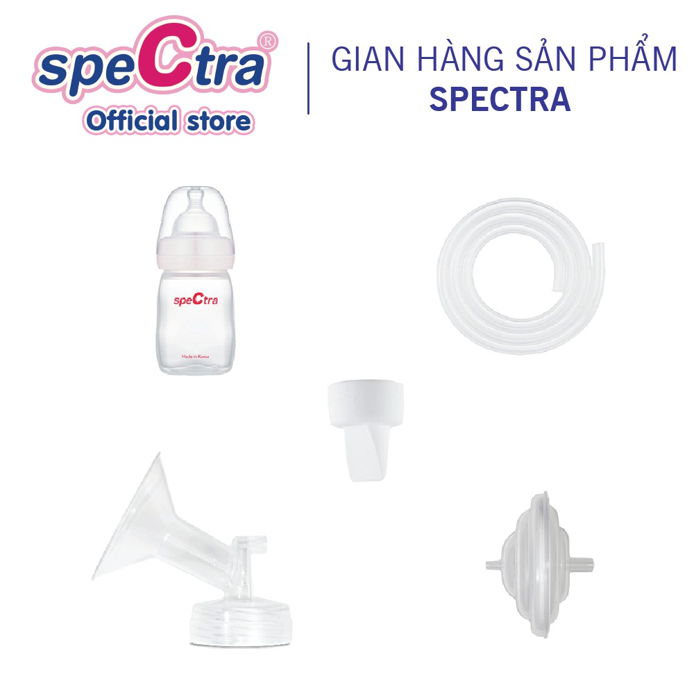 Ảnh Bộ Phụ Kiện Tiêu Chuẩn Dành Cho Máy Hút Sữa Spectra (Phễu Size 16/20/24/28) 1