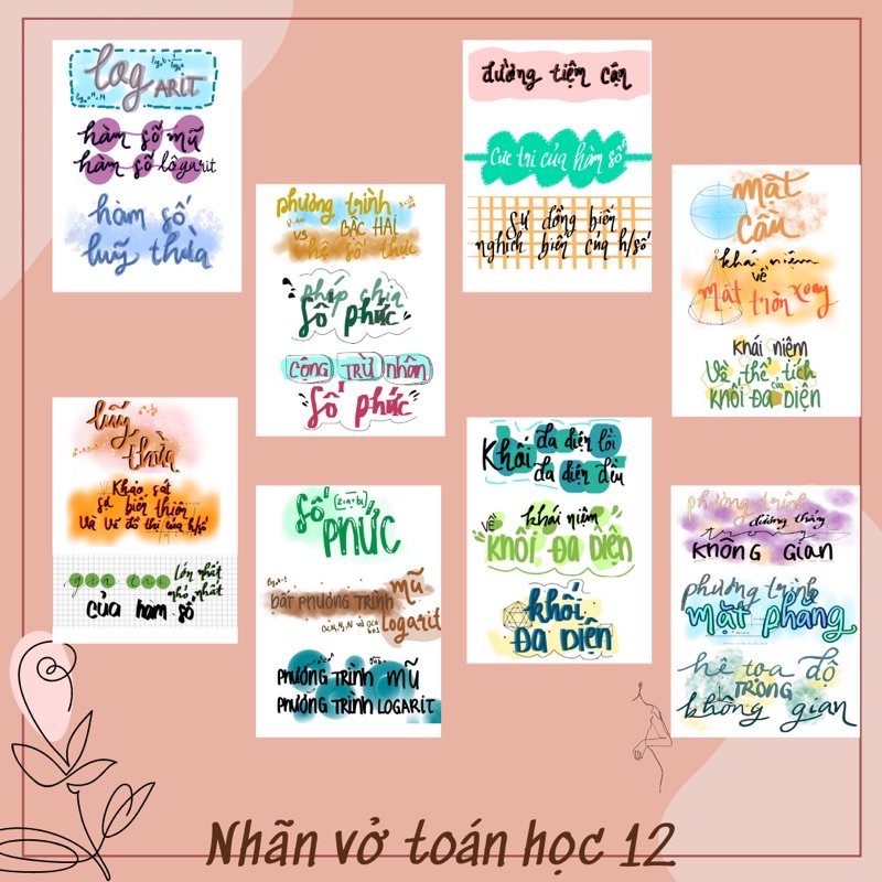 Tiêu đề toán học lớp 12-nhonho shop | Shopee Việt Nam