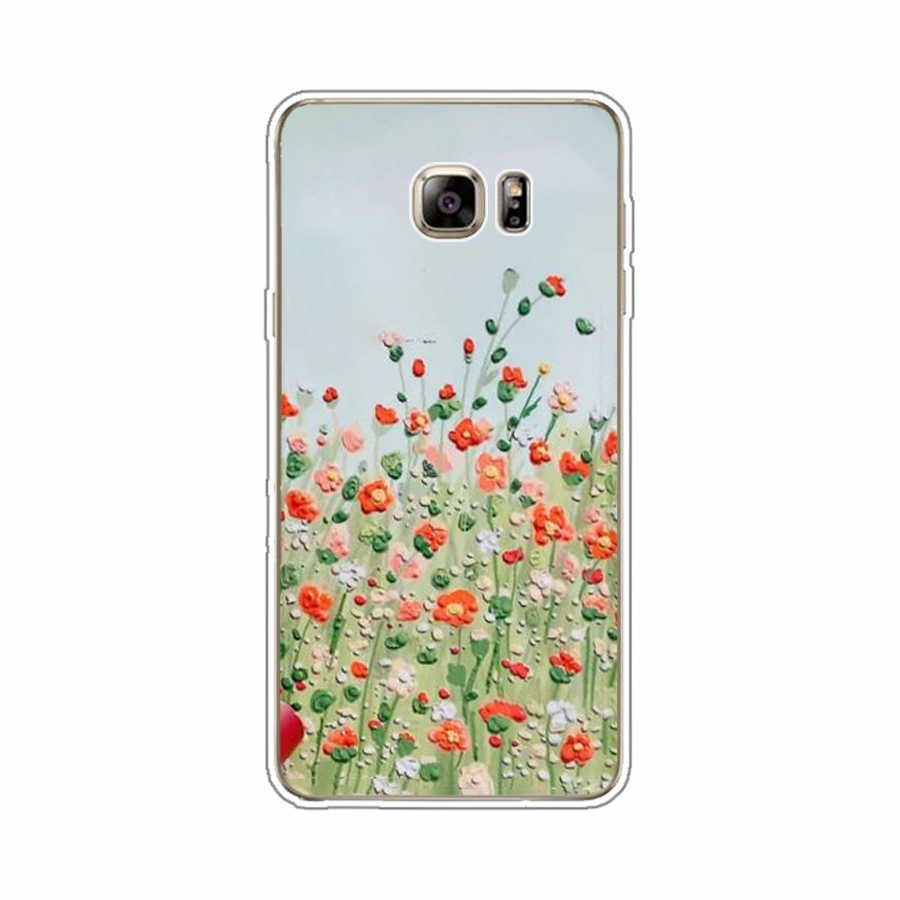 Ốp Điện Thoại TPU Dẻo In Họa Tiết Độc Đáo Thời Trang Cho Samsung Galaxy note 4 5 8