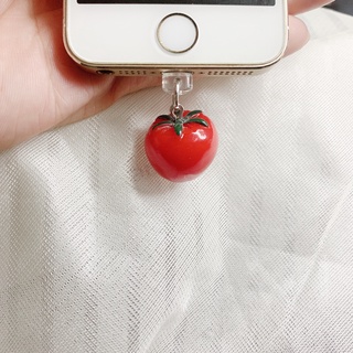Nút Bịt Cổng Sạc Điện Thoại Di Động Chống Bụi Chống Bụi Hình Trái Cây Dễ Thương