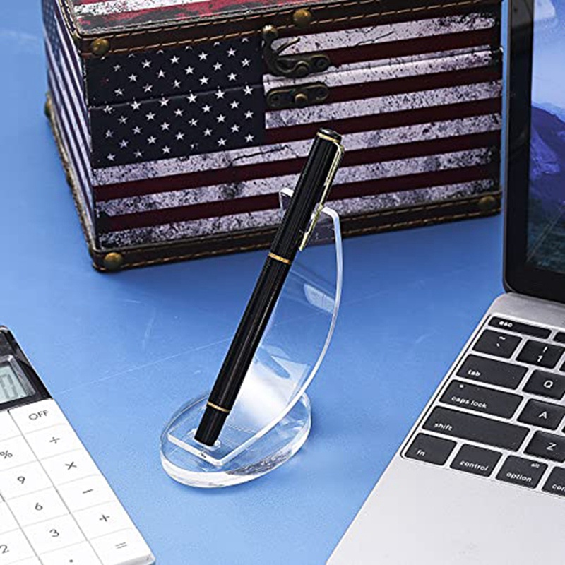 Set 2 Giá Đỡ Bút Bi Trưng Bày Bằng Acrylic