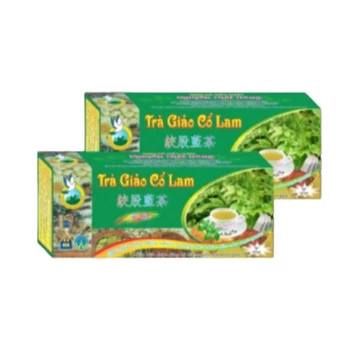 Trà giảo cổ lam túi lọc ( 50 túi ) Nguyên Thái Trang hỗ trợ tiểu đường, huyết áp cao, mỡ máu