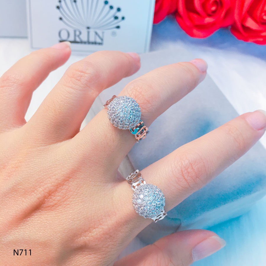 Women's 925 Silver Feng Shui Ring by Trang sức Orin