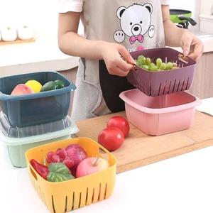 Bộ thau rỗ vuông có nắp