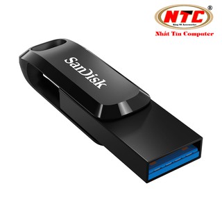 USB OTG Sandisk Ultra Dual Drive Go USB Type-C 3.1 32GB 150MB/s - SDDDC3-032G-G46 (Đen) - Phụ Kiện Nhất Tín