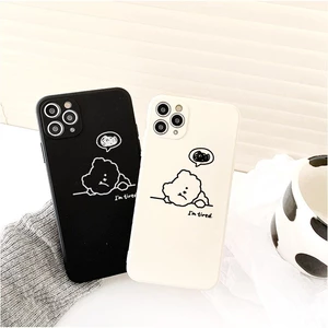 Ốp lưng iphone Sleep Bear cạnh vuông 6/6plus/6s/6splus/7/7plus/8/8plus/x/xs/11/12/pro/max/plus/promax- e34